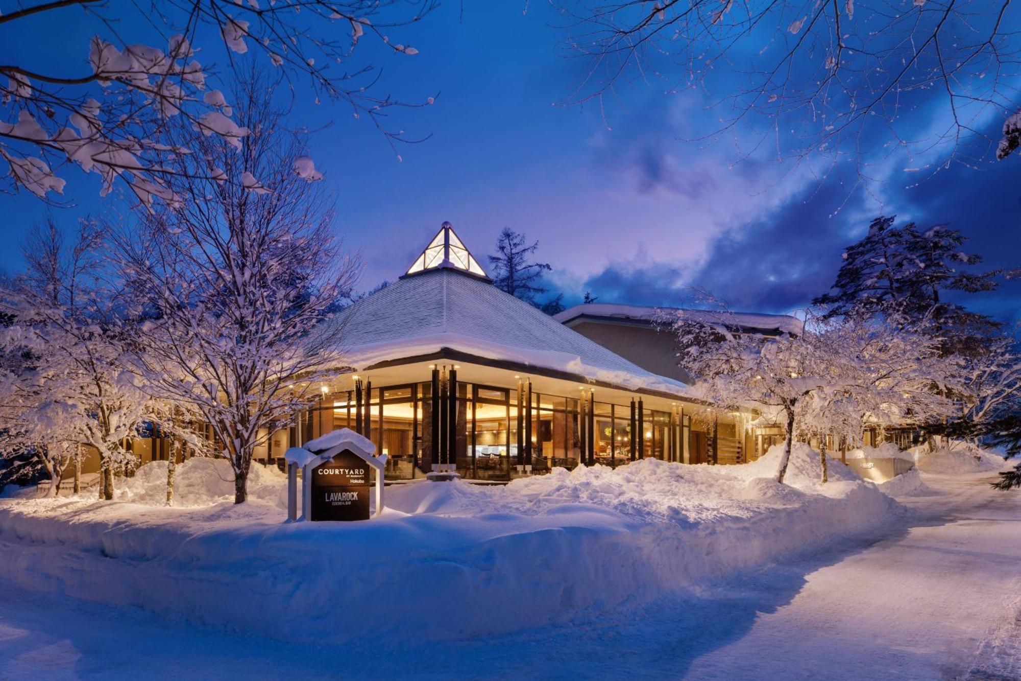 Courtyard By Marriott Hakuba Hotel Exterior foto